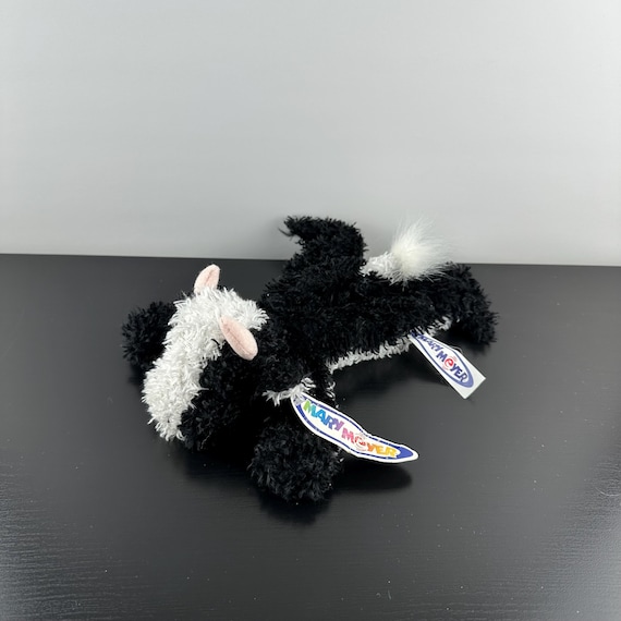 Vintage 2001 Mary Meyer Moo-ins Cow Beanie Plush Stuffed Animal 8