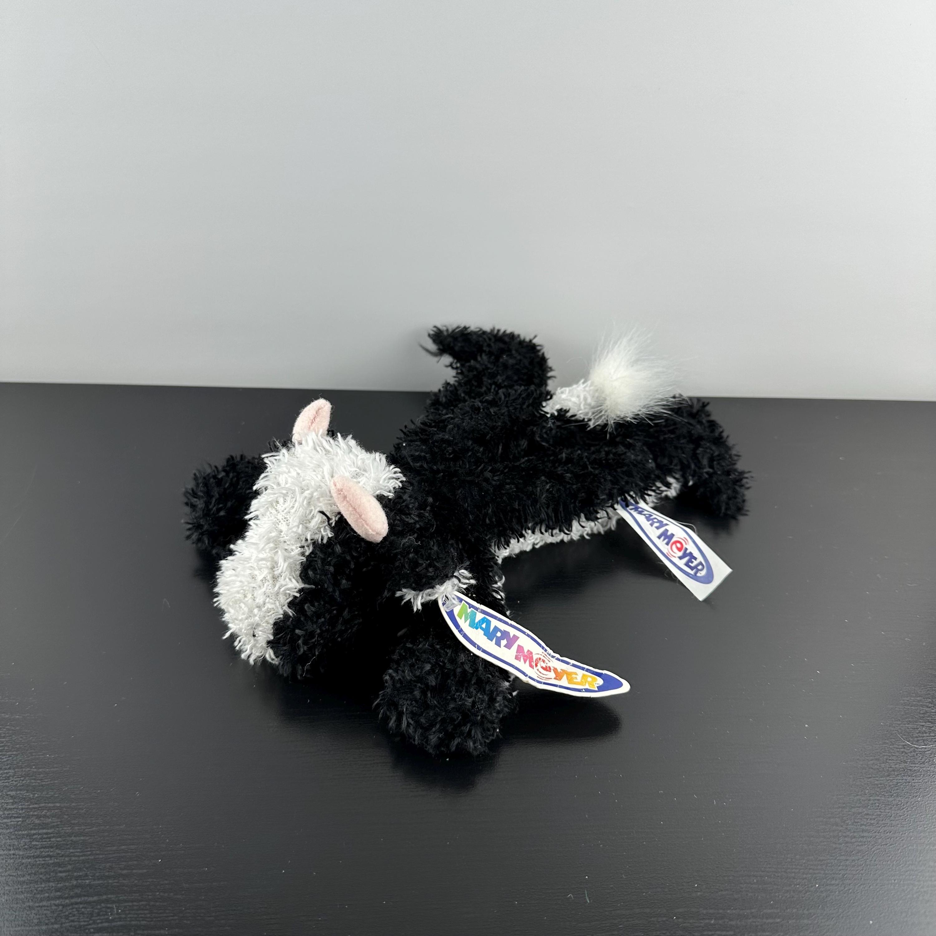 Vintage 2001 Mary Meyer Moo-ins Cow Beanie Plush Stuffed Animal 8