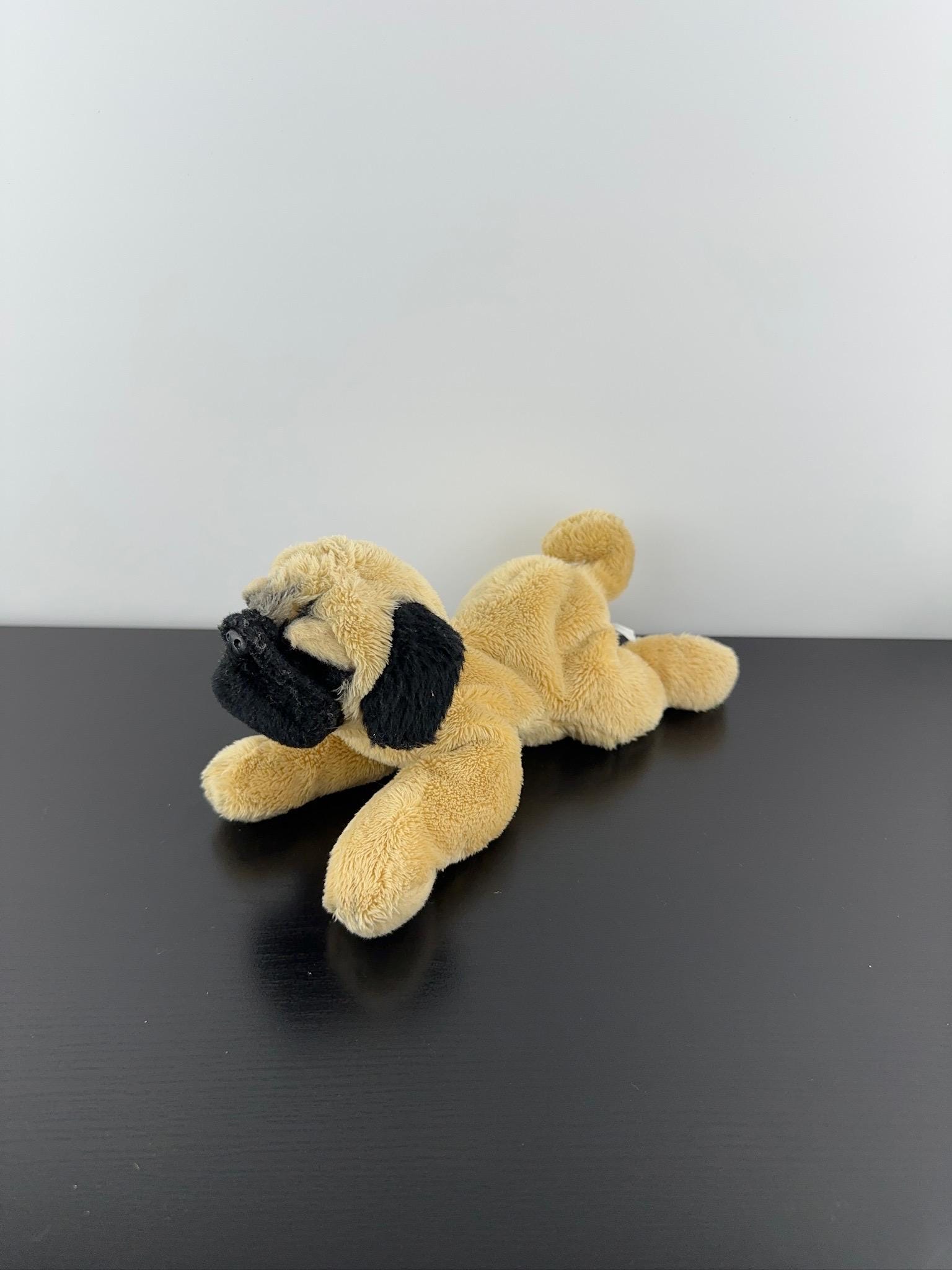 Stuffed Boxer Dog Black