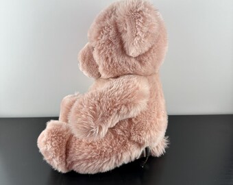 Vintage 24K Polar Puff Pink White Plush Teddy Bear Buddy 5623