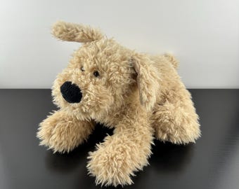 Ganz Buddy, il cucciolo beige di cane, peluche, H14113, 13 pollici, oggetti da collezione vintage