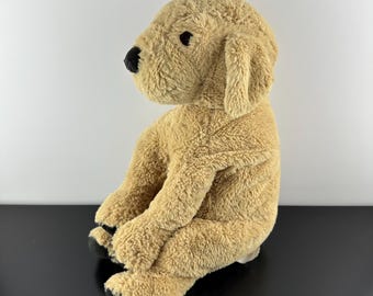 IKEA Gosig Golden Retriever Dog Plush Puppy Lovey Floppy Yellow Lab 15” - Vintage Collectible