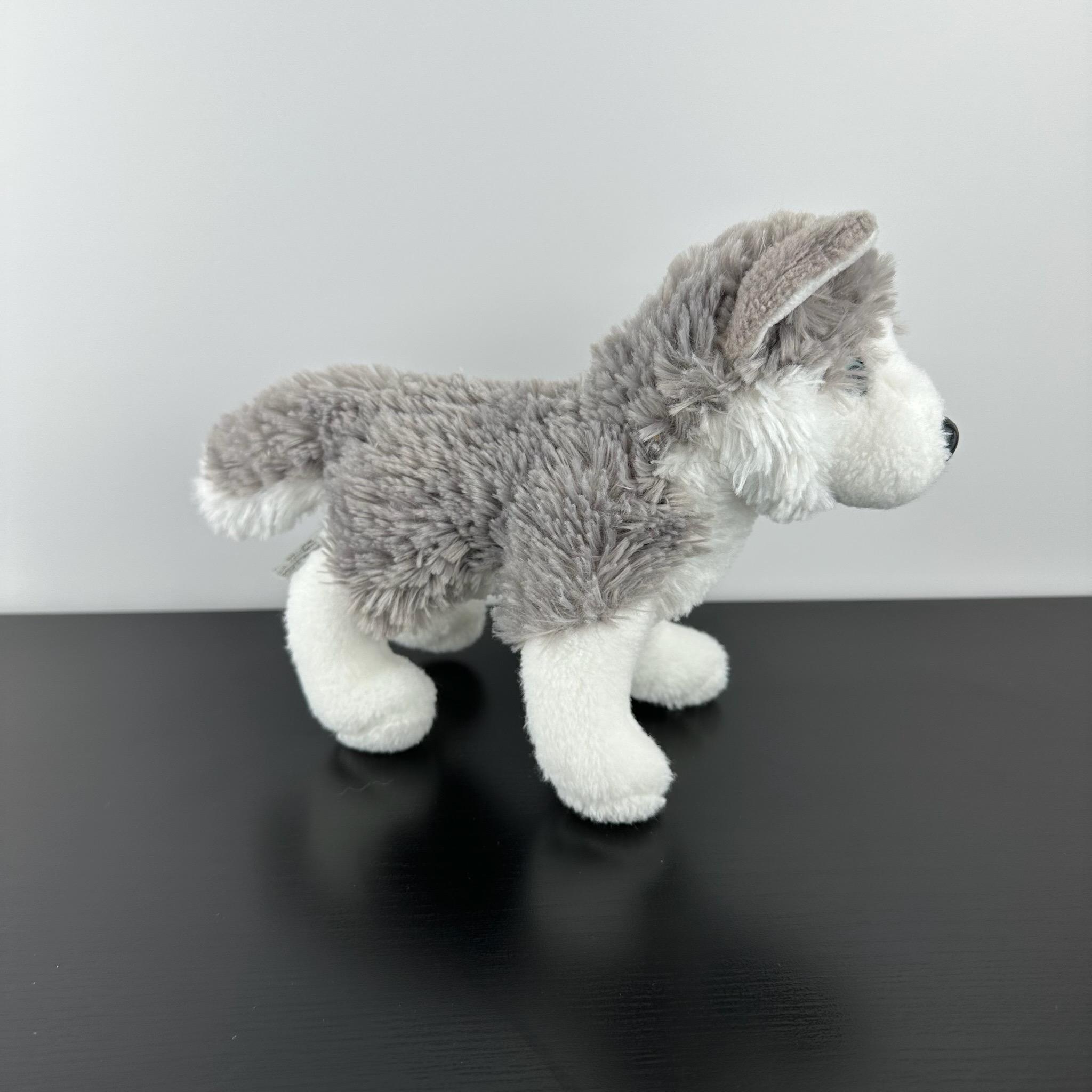 Douglas Cuddle Toys Nikita Husky Wolf Puppy Dog 8” #3986 Realistic