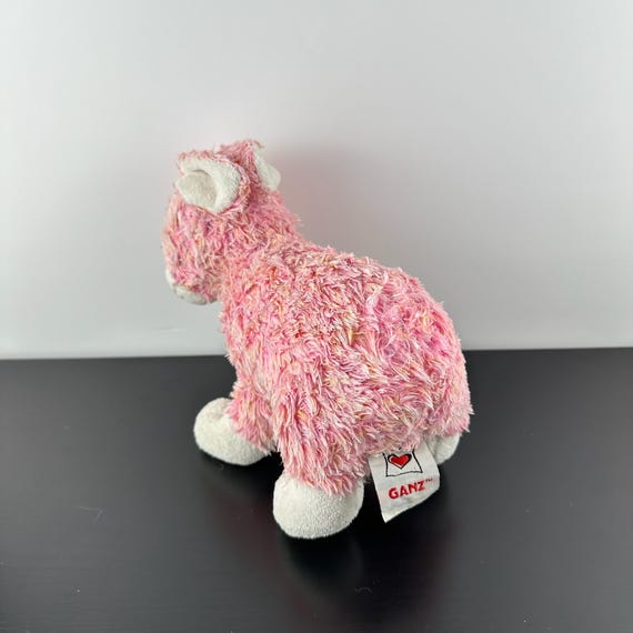 Ganz Webkinz Cheeky Bunny Rabbit Pink Nose HM706 8” Plush