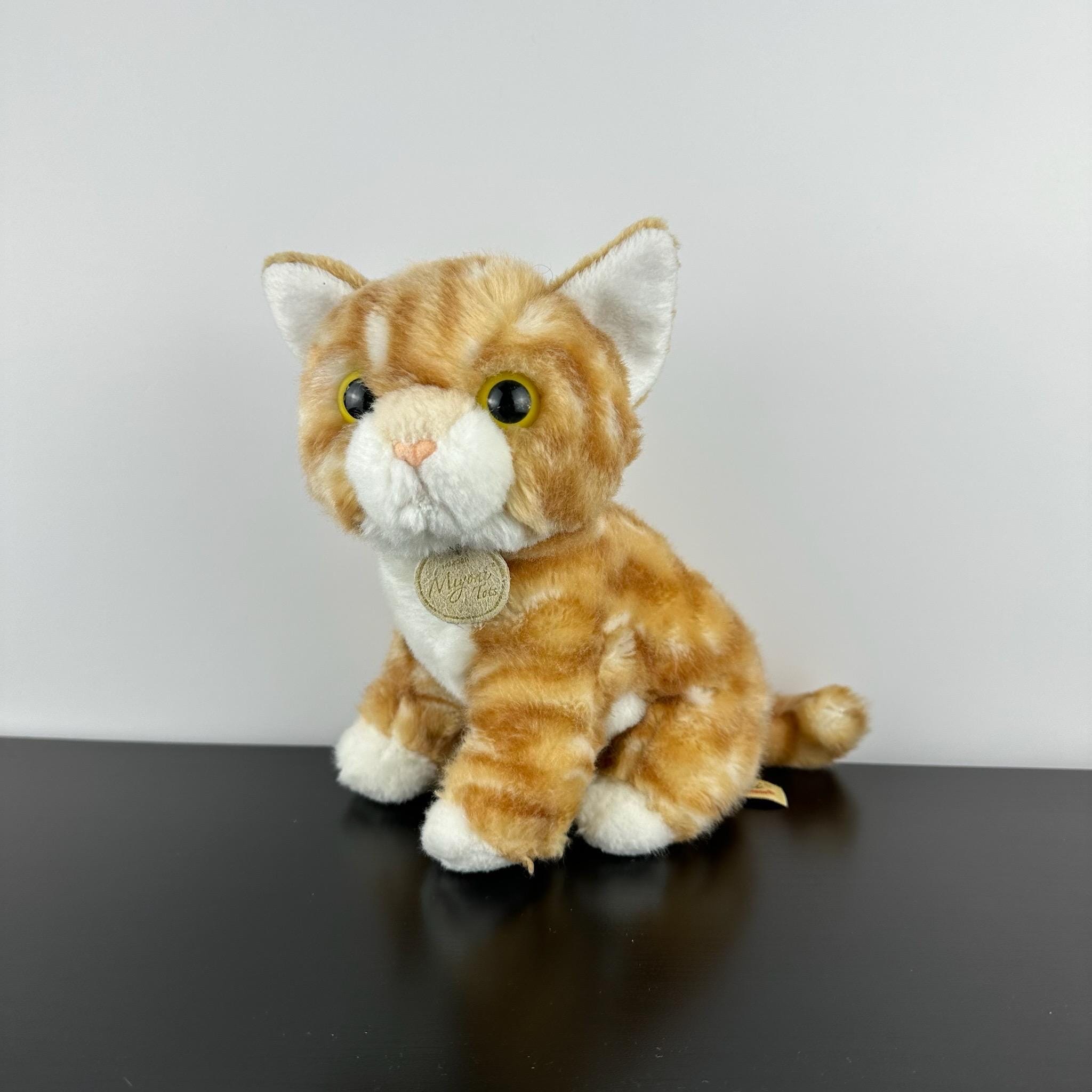 Aurora Miyoni Tots Orange Ginger Tabby Kitty Cat 8” Striped Plush