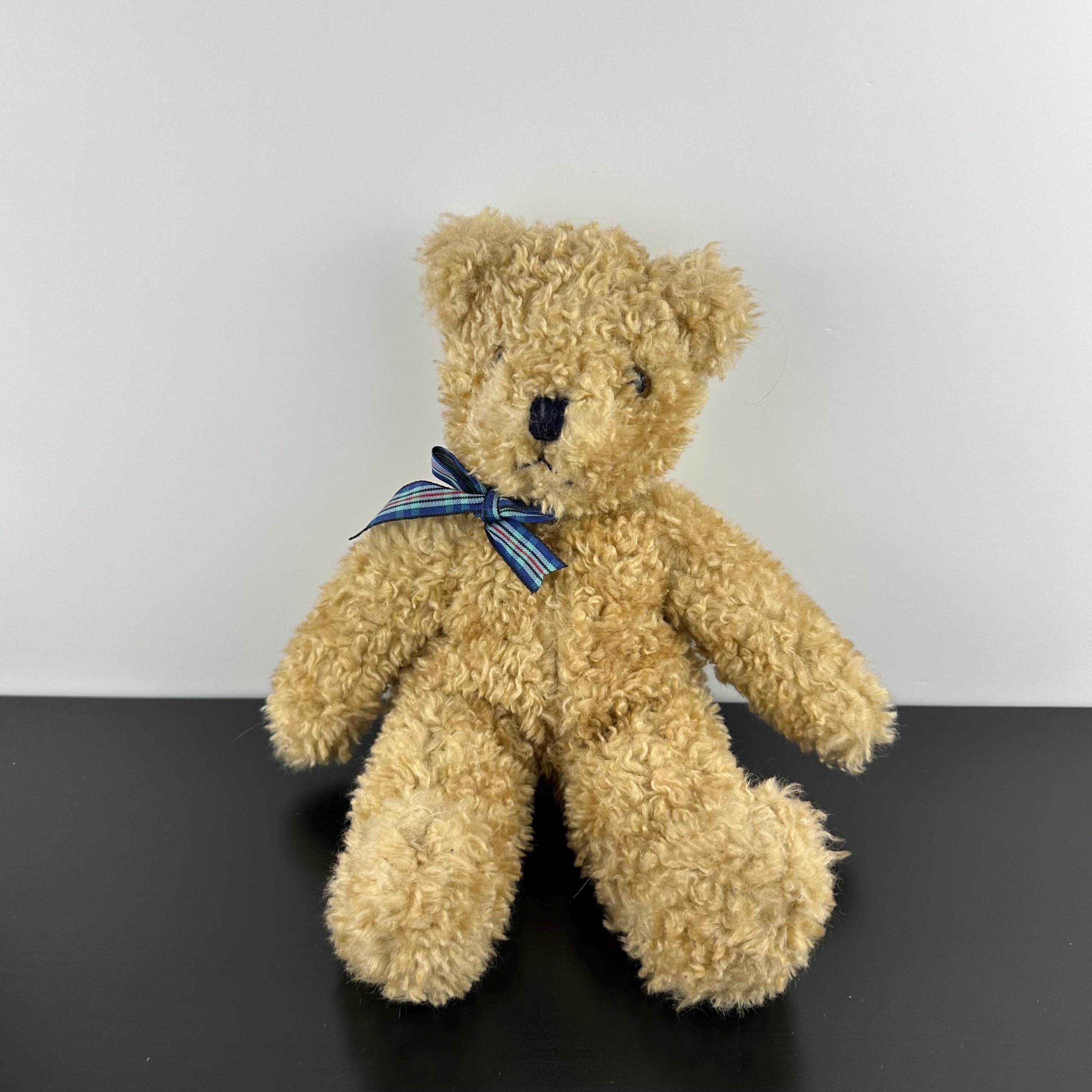 Vintage 1992 Ty Classic CURLY Teddy Bear 12” Plush Stuffed Animal