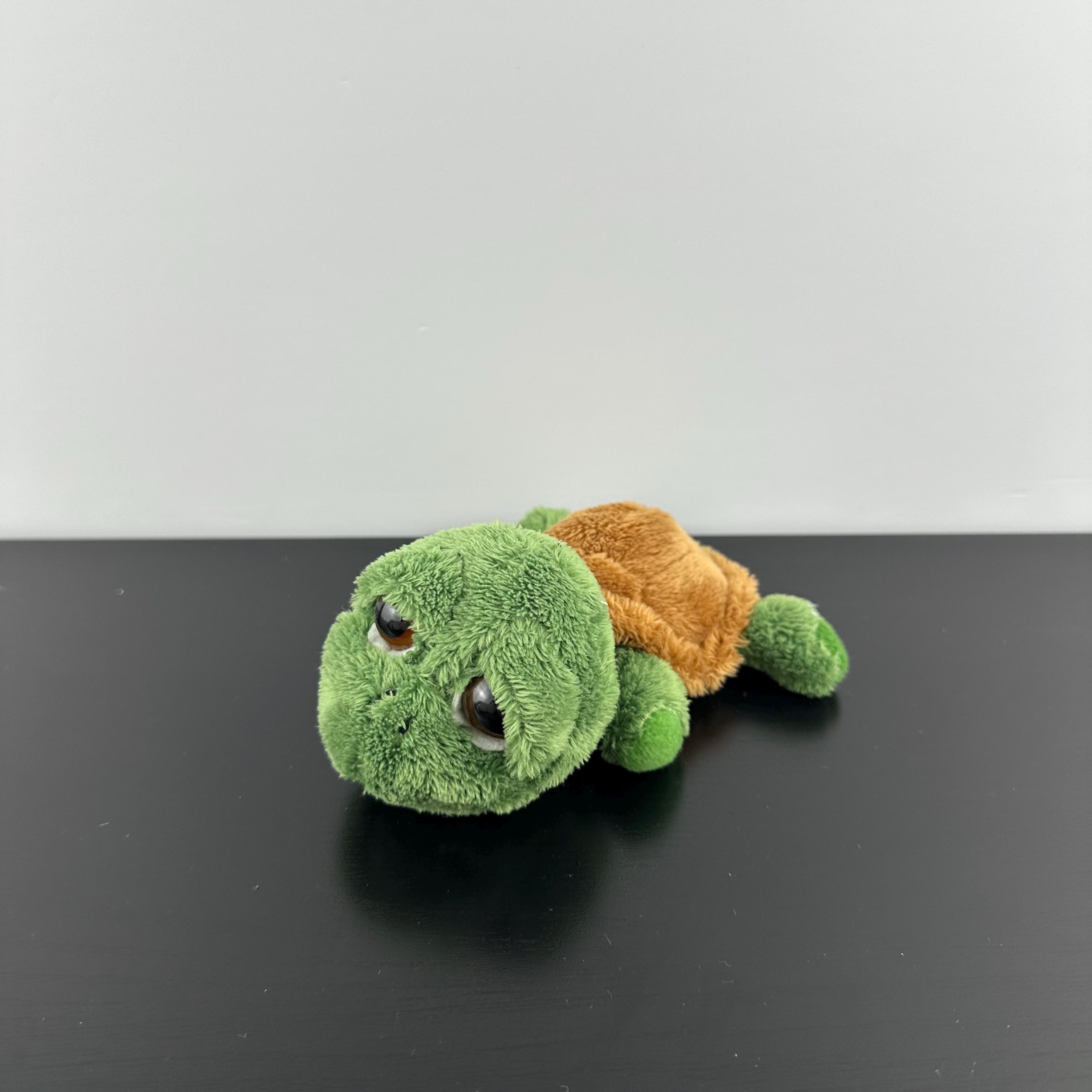 Russ Lil Peepers Shecky Turtle Plush Stuffed Animal 6” Small
