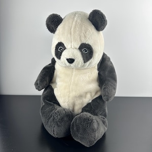 IKEA Black White Gray KLAPPAR Panda Bear 13