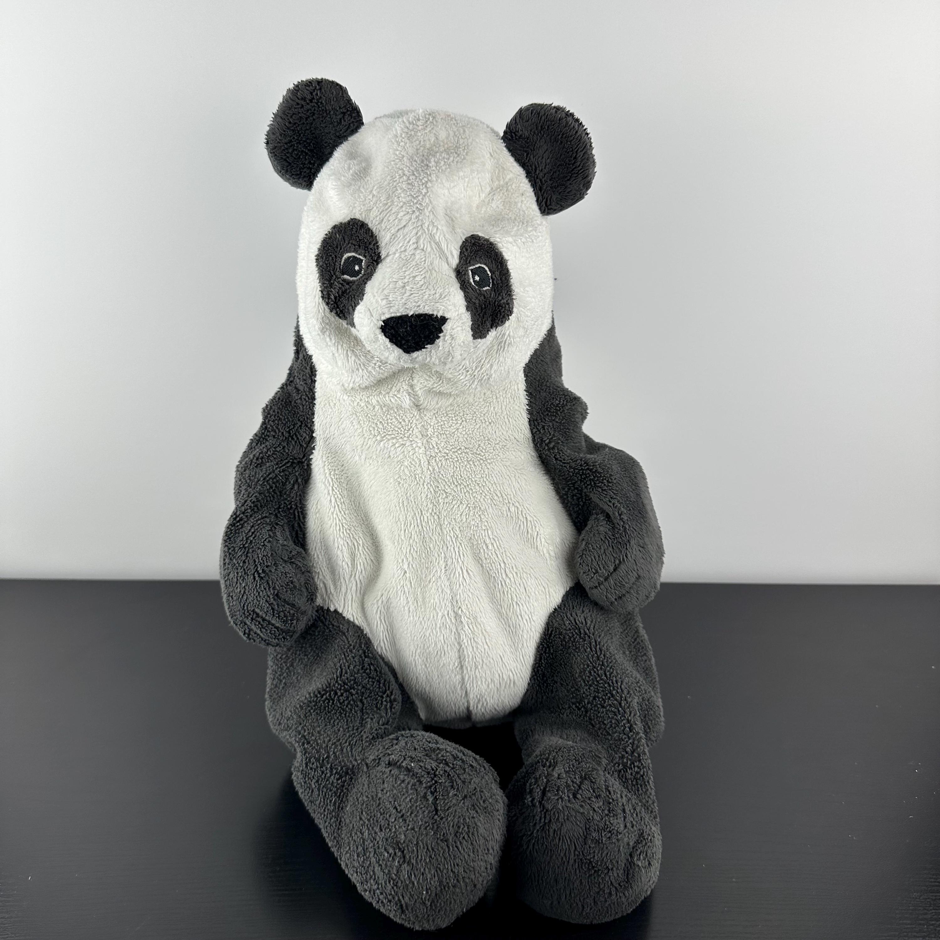 IKEA Black White Gray KLAPPAR Panda Bear 13