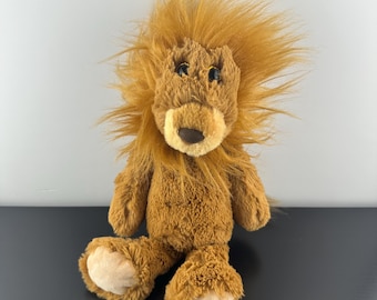 León de peluche de 30 cm de TY Cuddlys, tesoros del ático vintage