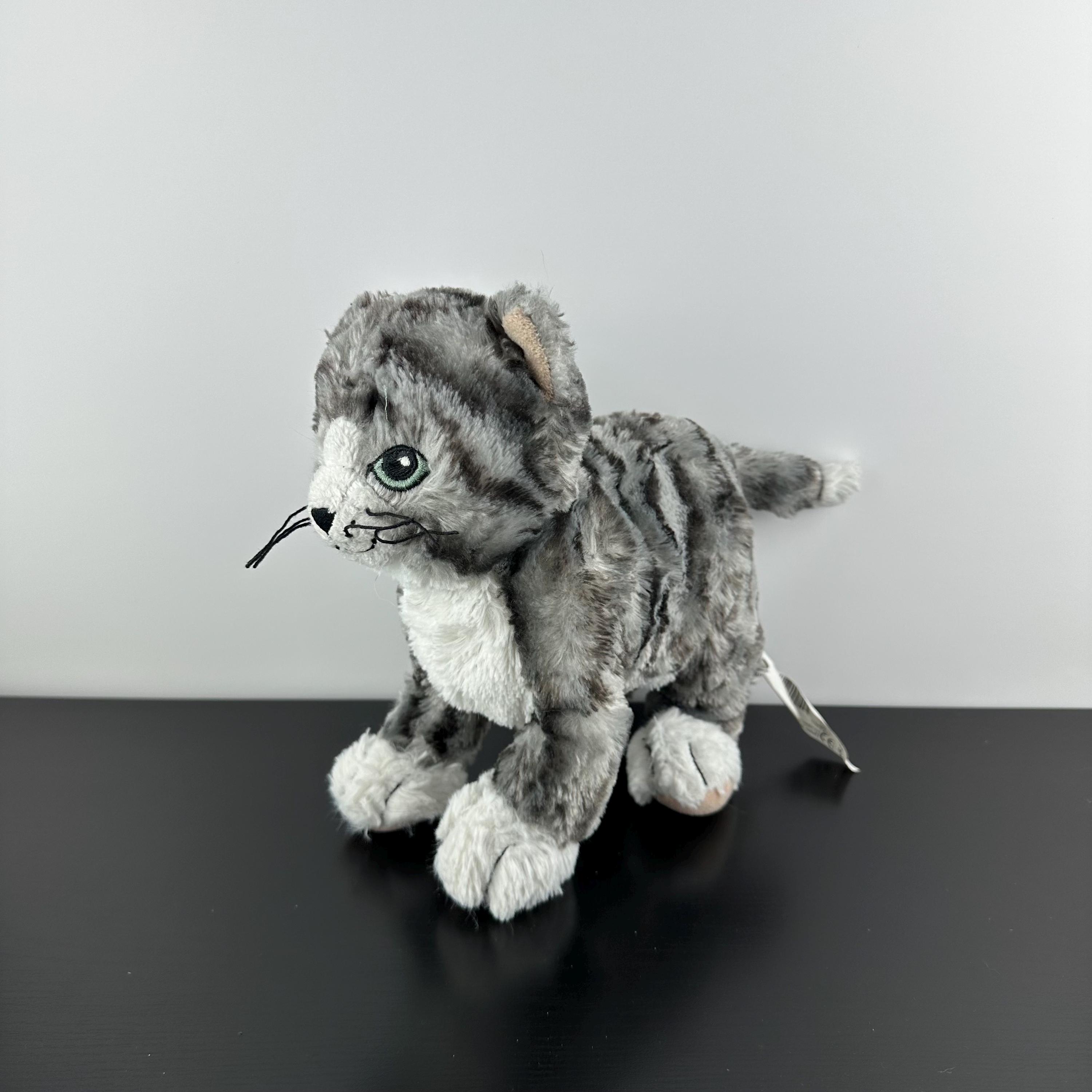 Ikea Lilleplutte Gray Tabby Cat 10