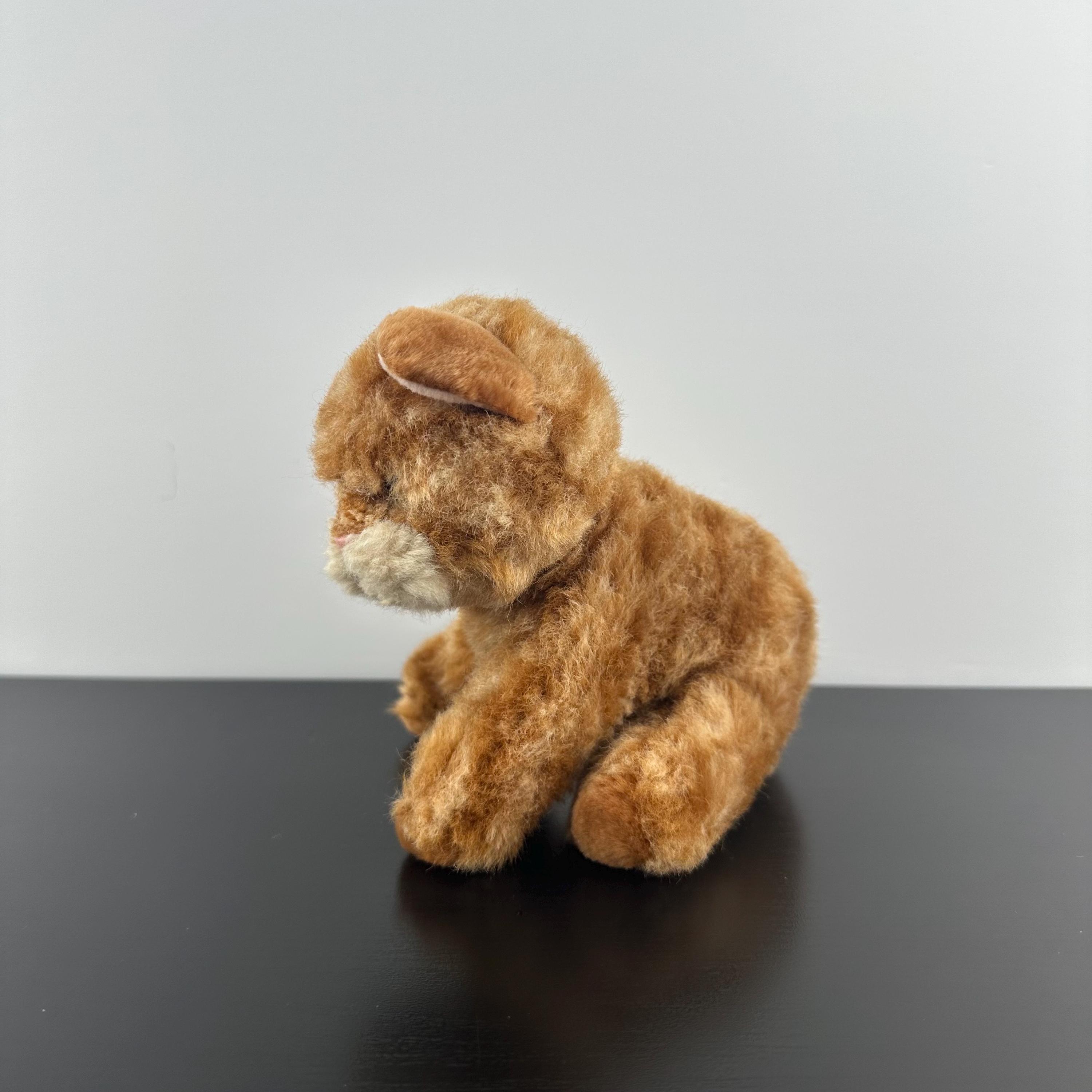 Russ Berrie Whiskers the Cat Plush Stuffed Animal Orange Tabby