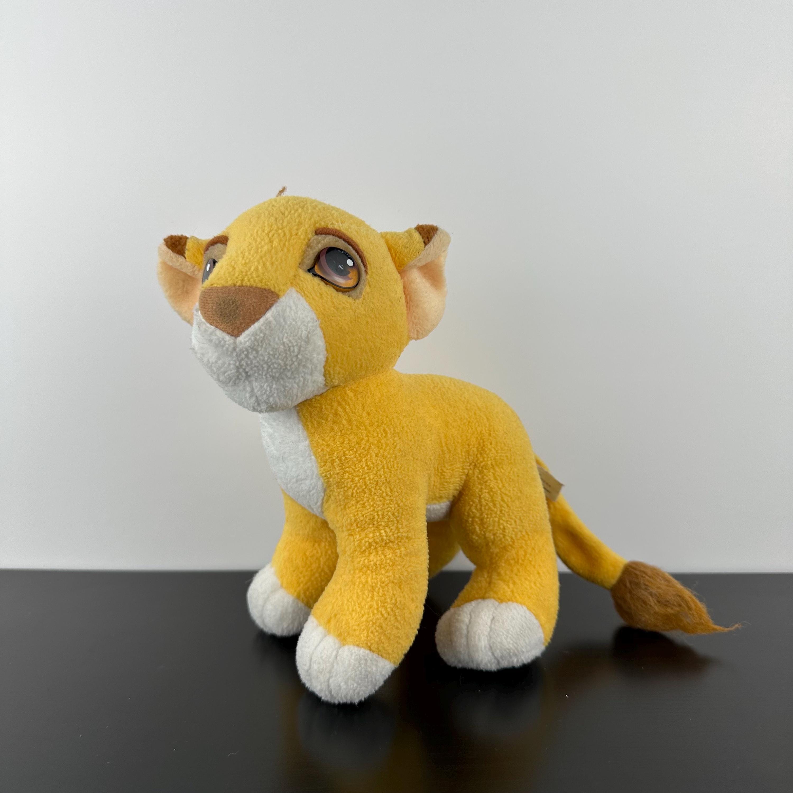 Peluche Simba Le Roi Lion - Vintage 1993 - Très Bon état - Occasion