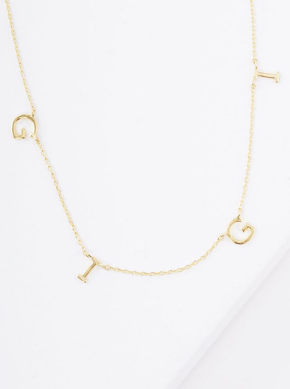 Gigi sale necklace etsy