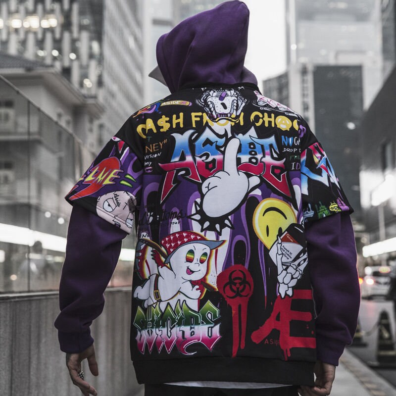 Graffiti Sweater - Etsy