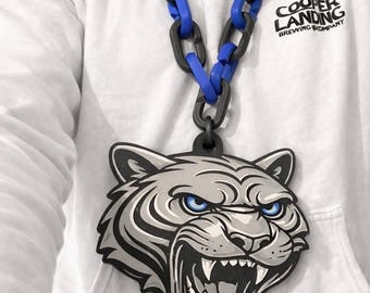 Custom Hockey Hype Chain | Personalized Team Award Necklace | 3D Printed Hockey Chain | Player of the Game Gift