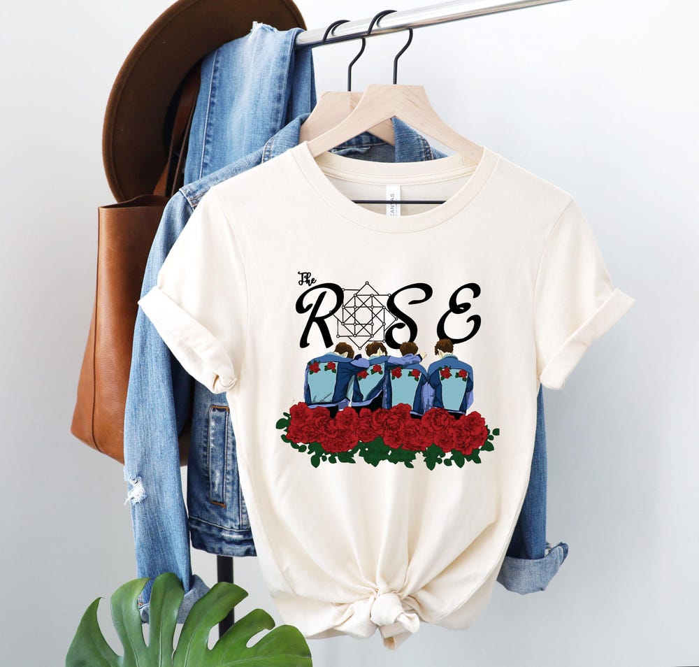 The Rose Hajoon Woosung Dojoon Jaehyung Unisex Tshirt Sweatshirt Hoodie / Kpop Merch / The Rose Unisex Shirt Tee, Kpop Shirt, Gift For Fan.
