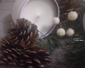 Honeysuckle Jasmine Candle, Hand-Poured Soy, Floral Aromatherapy
