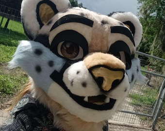 Cheetah Fursuit Mini Partial