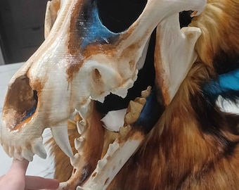 Skulldog Fursuit Mini Partial