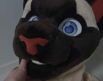 Siamese Cat Fursuit Head
