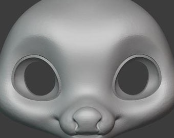 Kemono Deer fursuit base STL