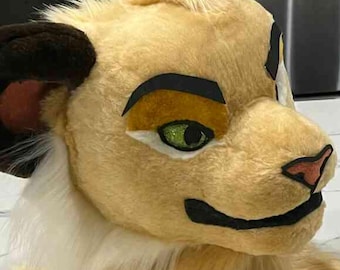 Lioness Fursuit Head
