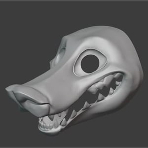 Hypertoon Opossum fursuit STL base (2-pack)