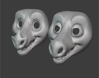 Deluxe Dragon fursuit base pack STL
