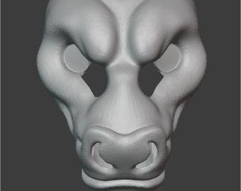Minotaur fursuit base STL