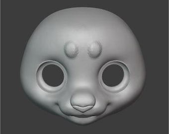 Harp Seal fursuit base STL