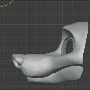 Hypertoon Hypertoon Wolf Fursuit STL Base (MOVING JAW) - Etsy