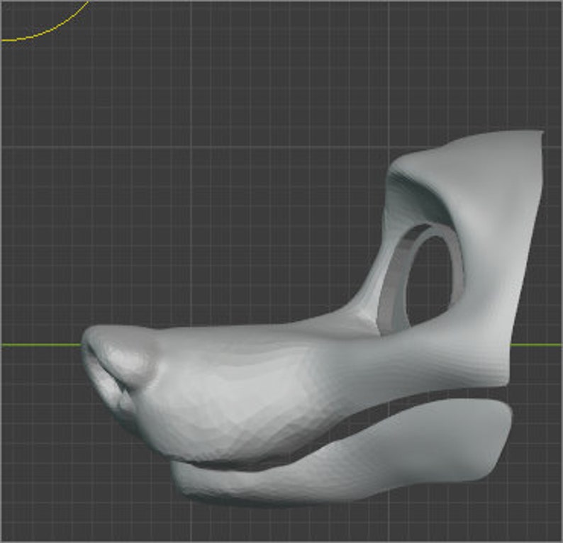 Hypertoon Wolf Fursuit STL Base MOVING JAW - Etsy UK