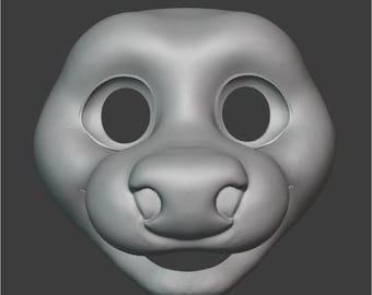 Otter fursuit base STL