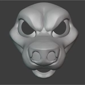 Chunky Canine Fursuit STL base