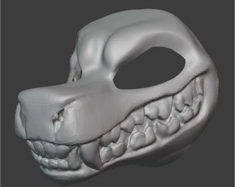 Hypertoon Dragon Fursuit Base STL