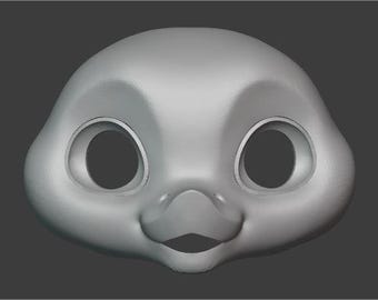 Hognose Snake fursuit base STL