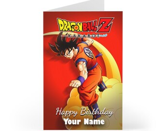 Invitation Anniversaire Dragon Ball