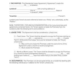 Contrato de arrendamiento de vivienda: Formularios para propietarios (PDF)