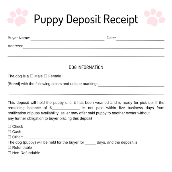Puppy Etsy