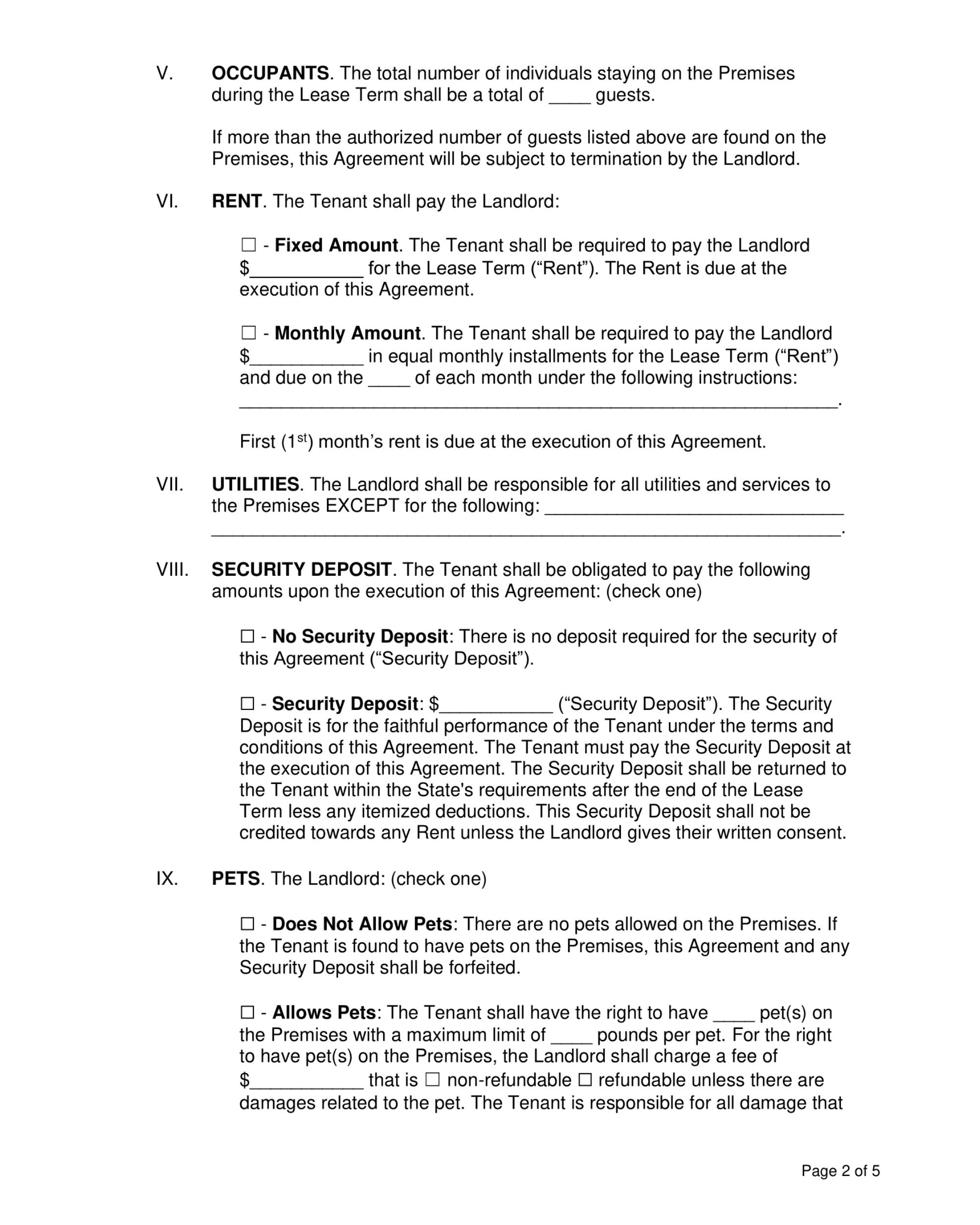 short-term-rental-agreement-vacation-rental-agreements-editable-short