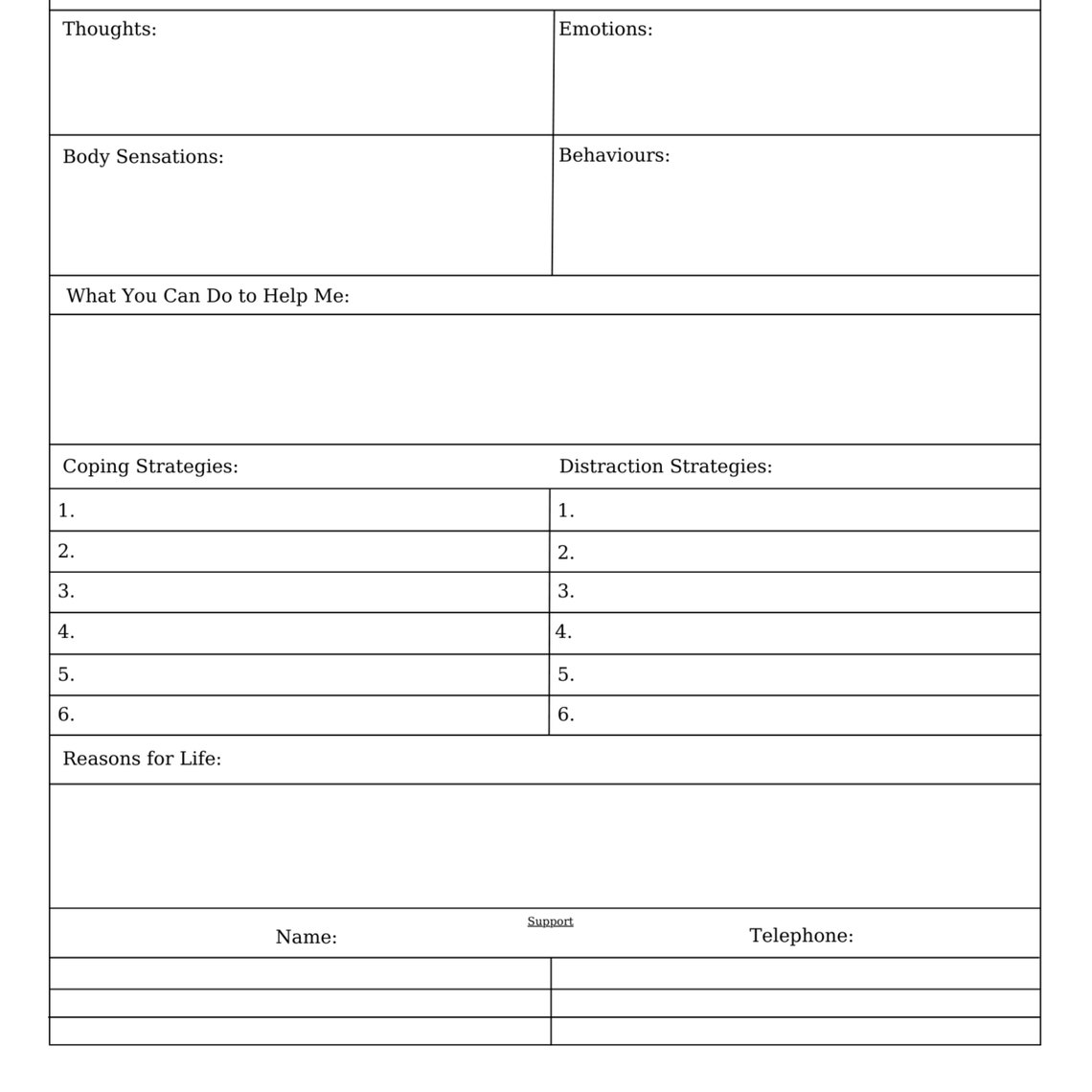 Safety Plan Canva Template Fillable Printable blank PDF Etsy safety-plan-canva-template-fillable-printable-blank-pdf-etsy