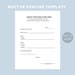 Printable Doctors Excuse Template, EDITABLE Medical Office Forms, Work Excuse Printable Digital ...