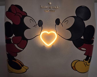 Kate Spade Disney Mickey and Minnie Kissing Cross Body Bag