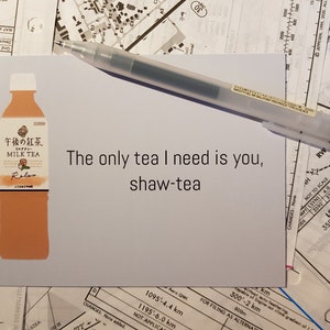 Shaw-Tea postcard
