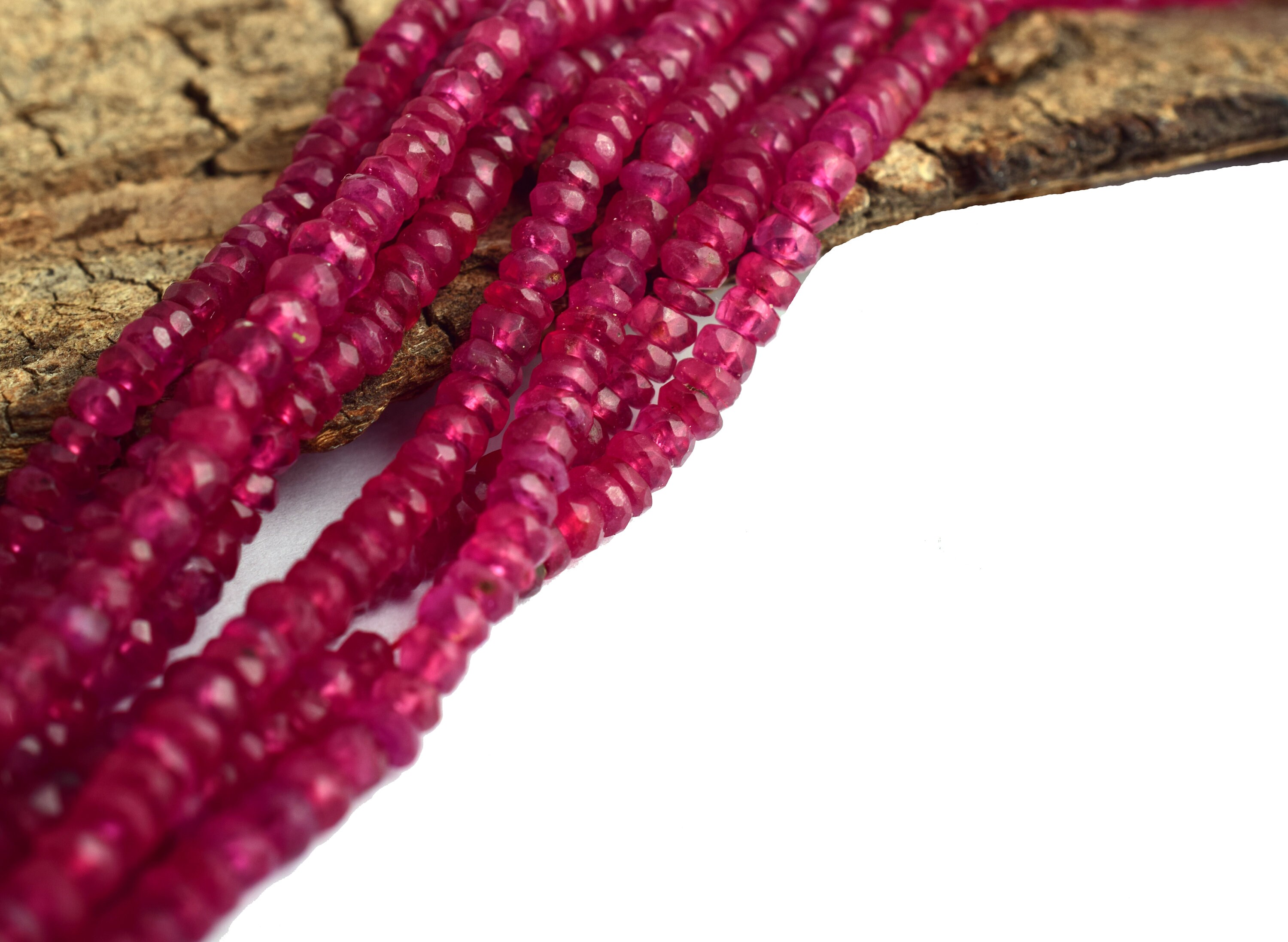 Natural Ruby Beads Red Ruby Beads Wholesale Gemstone Etsy UK