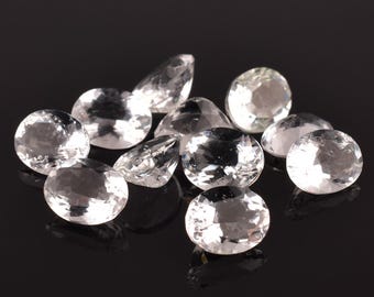 Natural Hyalite Opal Oval Cut Stone, UV Reactive Water Opal, Color Changing Gem for Rings & Pendants, Loose Wholesale Gem Jewelry Making