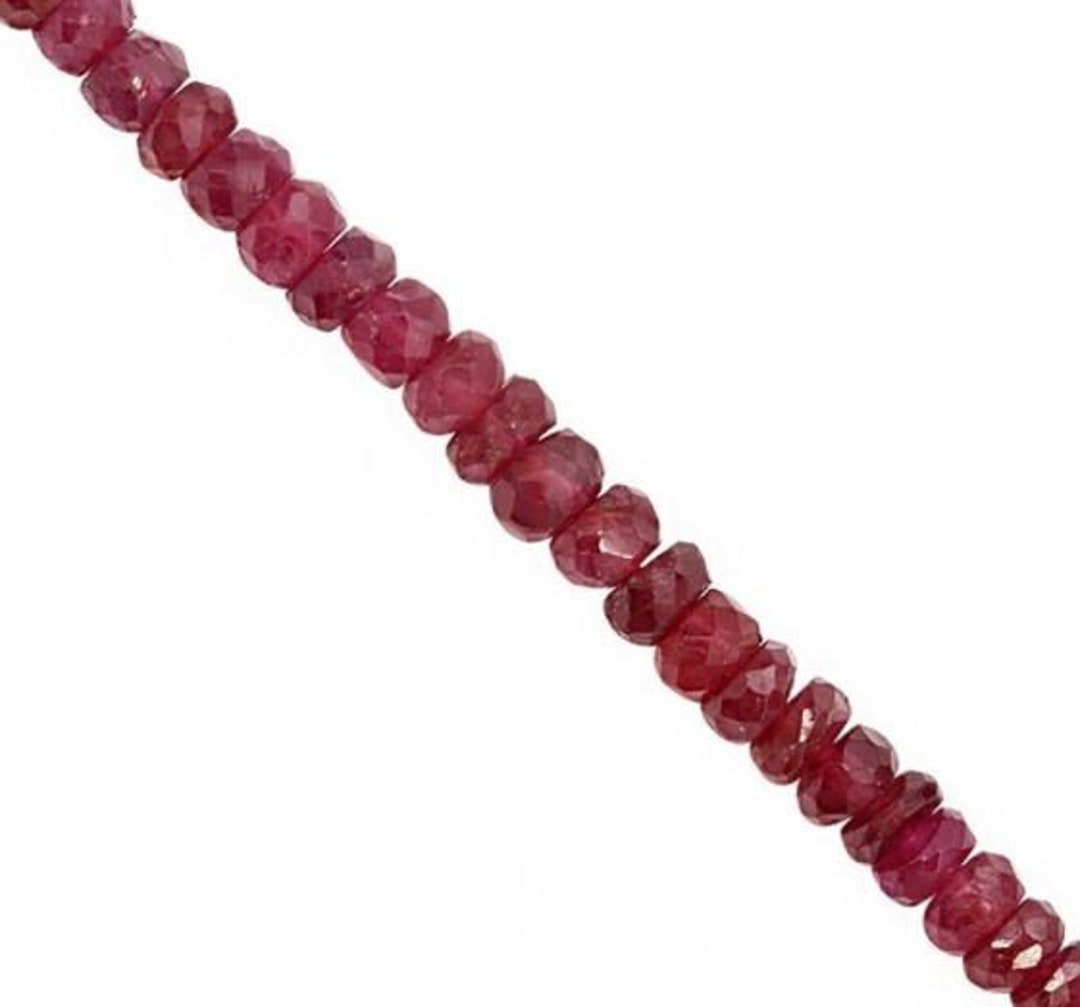 Red ruby beads Clearance