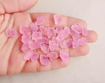 25 Ct Natural Raw Pink Morganite Rough – Uncut Morganite Gemstone for Jewelry Making, Wholesale Loose Stone