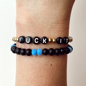 Customized Name Bracelet Set